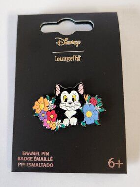 Loungefly Disney Pinocchio Figaro Pin Disney Cat Character Enamel Pin Authentic